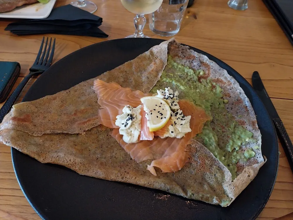 Crêpe Avocat Saumon Fumé